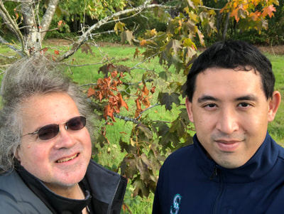 Rob Kajiwara and Nelson Del Pino in Tacoma, Washington.