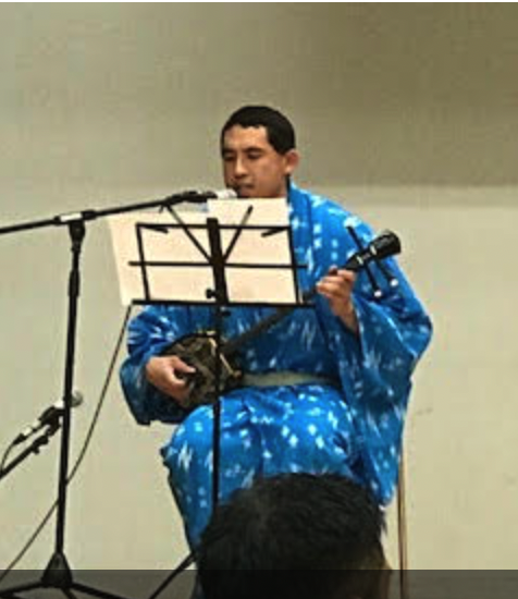 Rob Kajiwara Okinawa sanshin performance November 2017