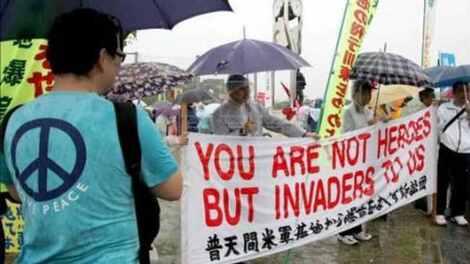 Rob Kajiwara - Human Rights - Ryukyu / Okinawa peace protest