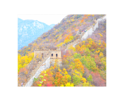 Rob Kajiwara - Great Wall of China Autumn Day - Art of Asia