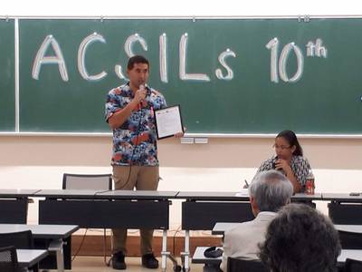 Rob Kajiwara human rights activist Okinawa Hawaii presentation University
